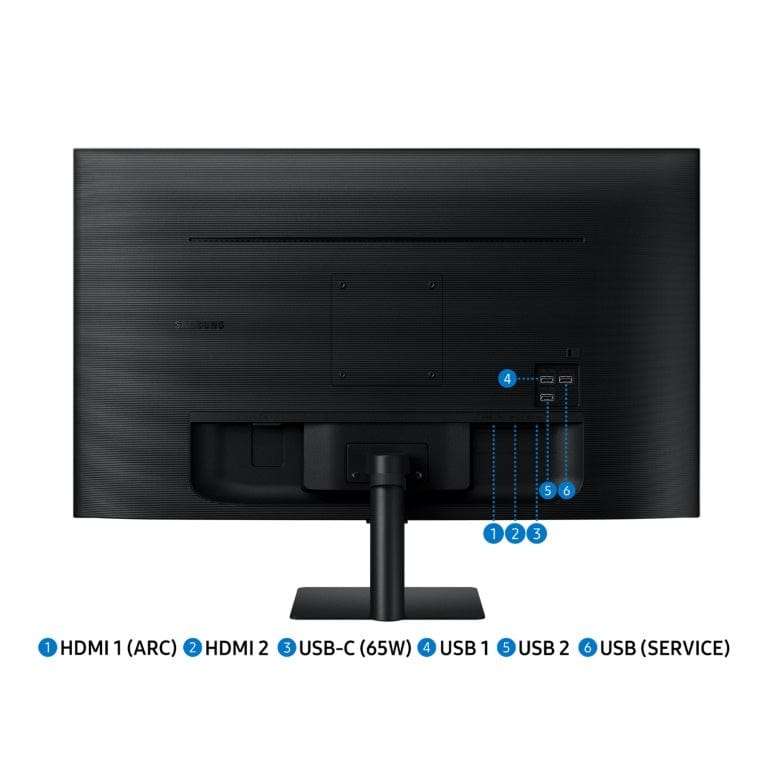 Samsung LS32DM702 32-inch 3840 x 2160p 4K UHD 16:9 4ms 60Hz LED VA Smart Monitor