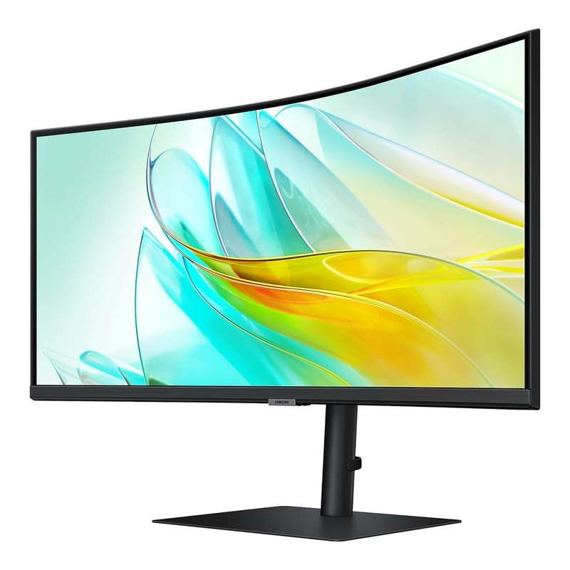 Samsung ViewFinity S6 S65UC 34-inch 3440 x 1440p UWQHD 21:9 100Hz 5ms LED VA Curved Monitor LS34C...