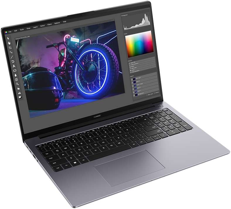 Huawei MateBook D16 12th gen Notebook i5-12450H 4.4GHz 16GB 512GB 16 inch