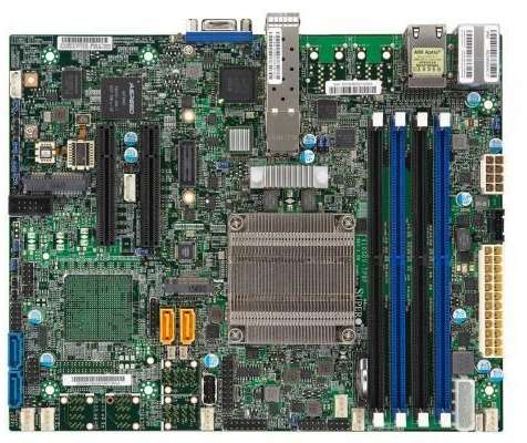 SuperMicro X10SDV-2C-TP4F Motherboard with Pentium D1508 2.2GHz No RM HDD