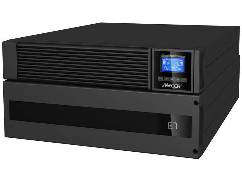 Mecer RT 10kVA On-line Rackmount Single Phase On-Line 2U UPS No batteries