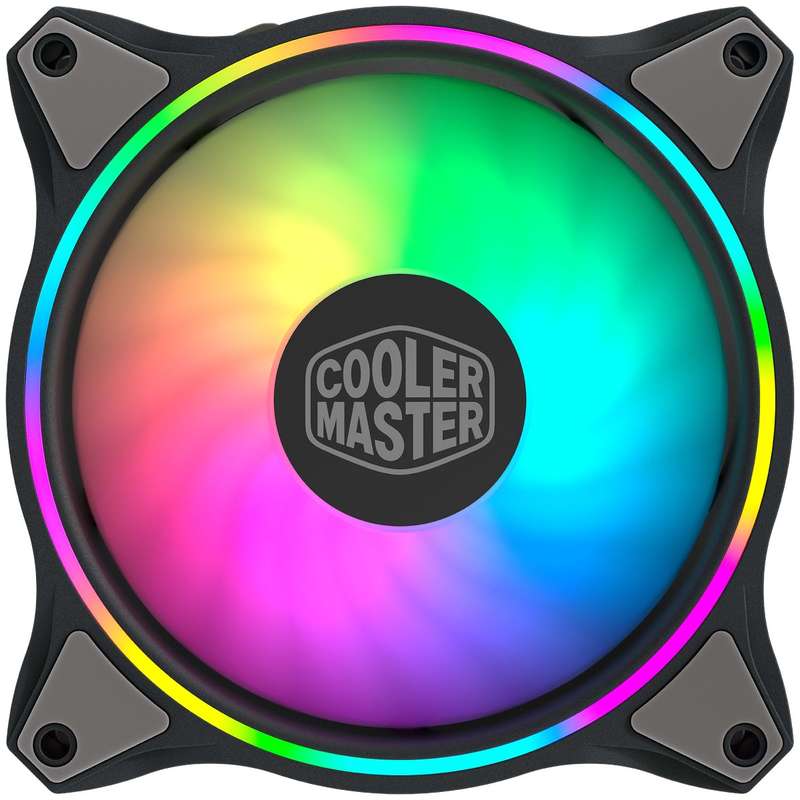Cooler Master MasterFan MF120R ARGB 120mm Fan Halo Lighting 3 Pack of fans