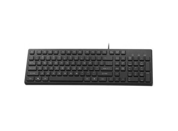 Mecer Black USB Slim Keyboard