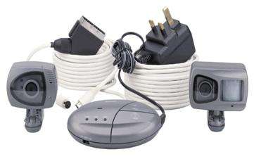 Micromark Twin Cam Black and White CCTV