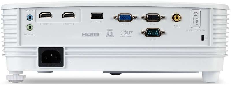 Acer P1257i 4500 lumen DLP XGA 1024x768 Projector HDMI VGA