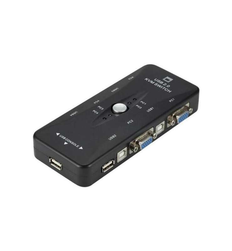MT-Viki 4 Port VGA KVM Switch