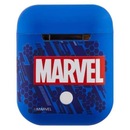 Marvel Avengers True Wireless Bluetooth Stereo Volume Reduced Earphones with Portable Charging Case