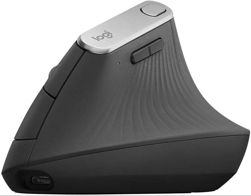 Logitech MX Vertical advanced Ergonomic Wireless Mouse - Graphite