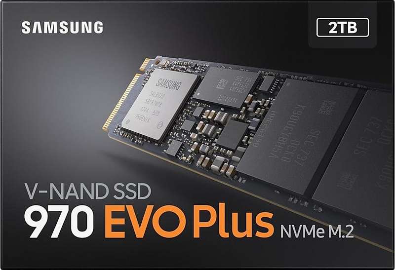 Samsung 970 Evo Plus 2TB NVMe M.2 2280 SSD Solid State Drive