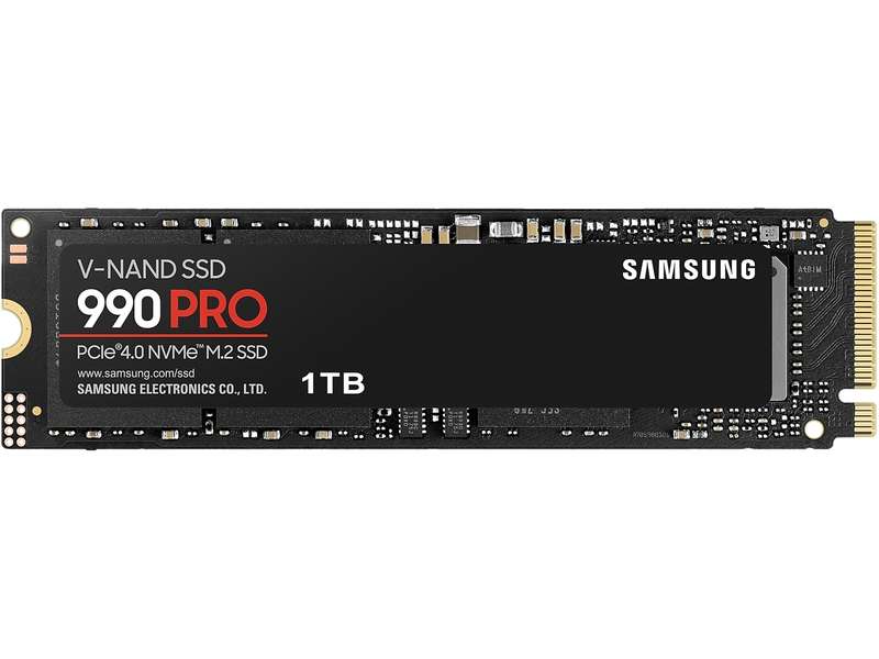 Samsung 990 Pro 1TB NVMe PCI-e Gen 4.0 x4 Solid State Drive