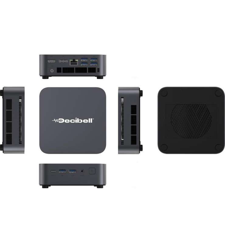 Decibell Mini PC i7 16gb 512gb ssd Windows 11 Pro
