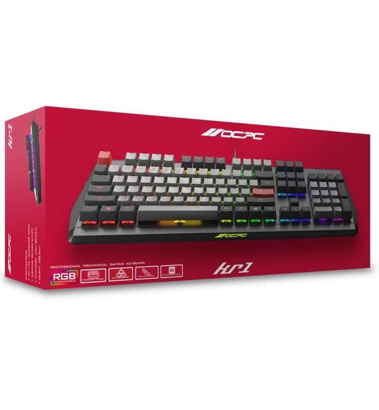 OCPC Gaming Keyboard KR1 Black/Grey