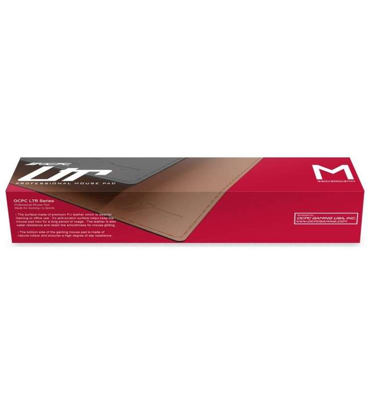 OCPC LTR Gaming Mousepad MED Brown