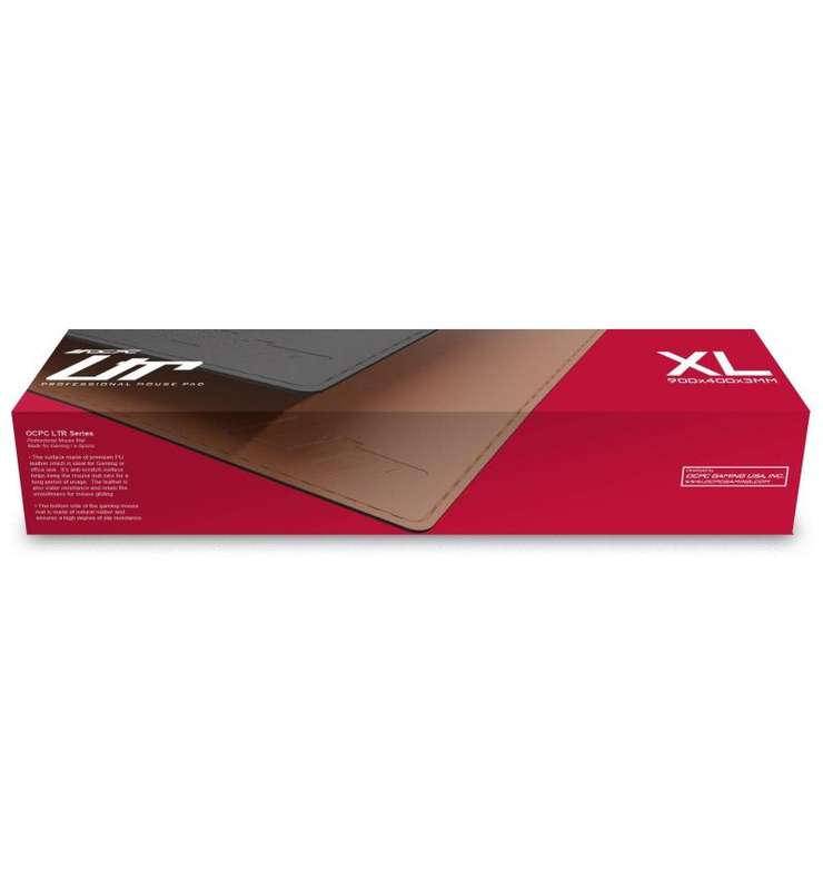 OCPC LTR Gaming Mousepad XL Black