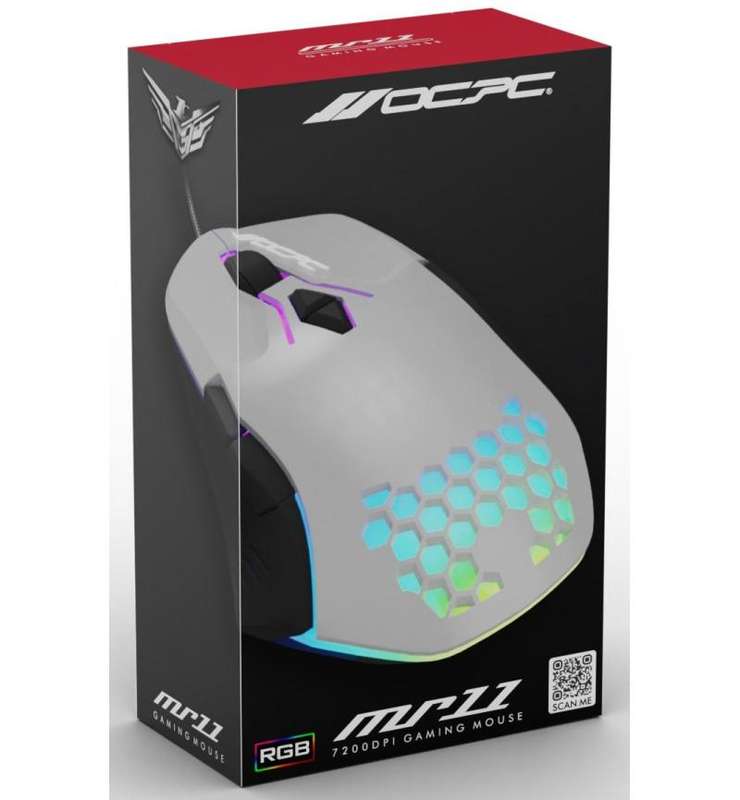 OCPC Wired Gaming Mouse MR11 Grey