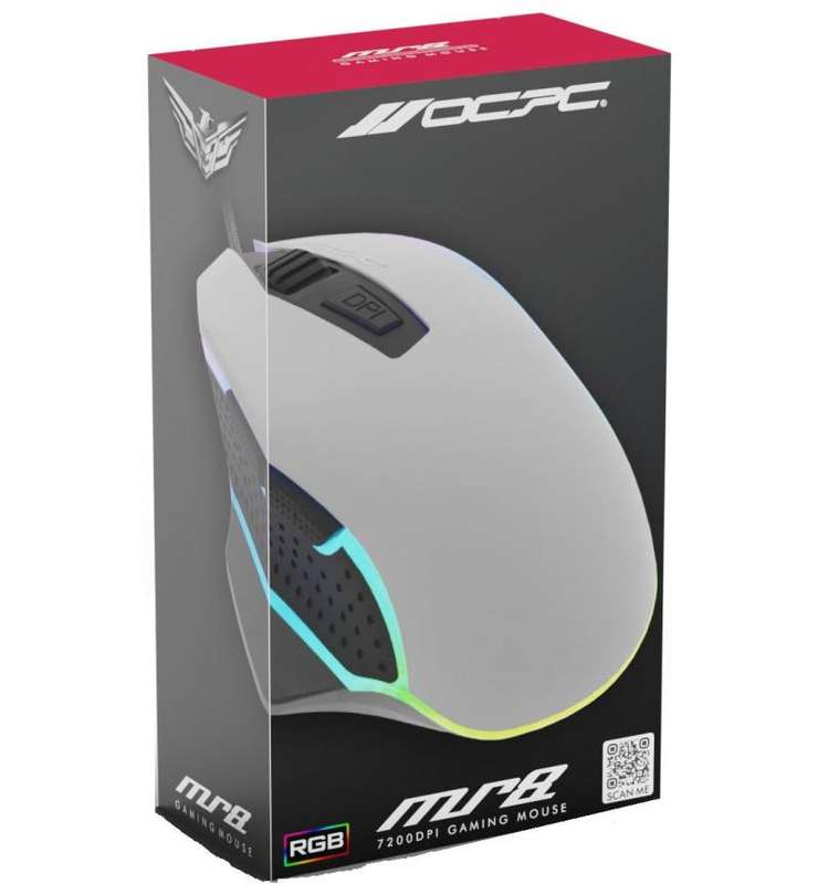 OCPC Wired Gaming Mouse MR8 Grey