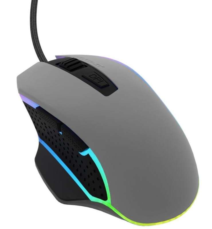 OCPC Wired Gaming Mouse MR8 Grey