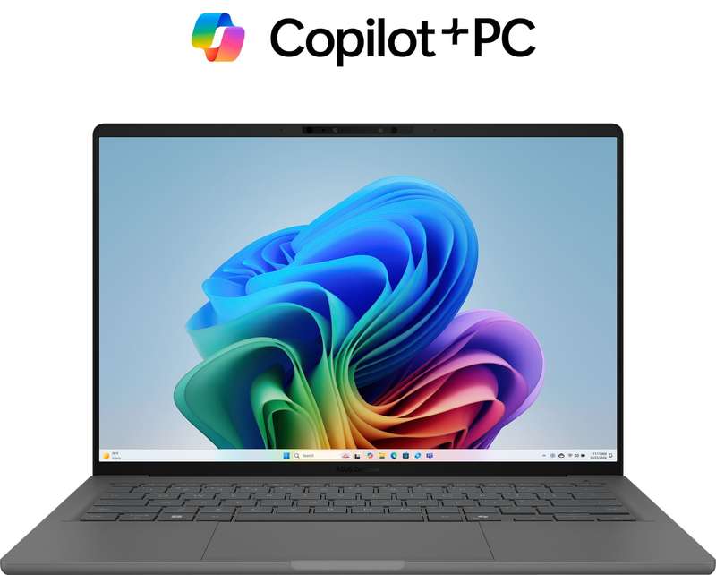 ASUS UX3407QA-OQ1610G0W Zenbook A14 Snapdragon X X1-26-100 3.0Ghz 8-Core 14 inch WUXGA (1920x1200...