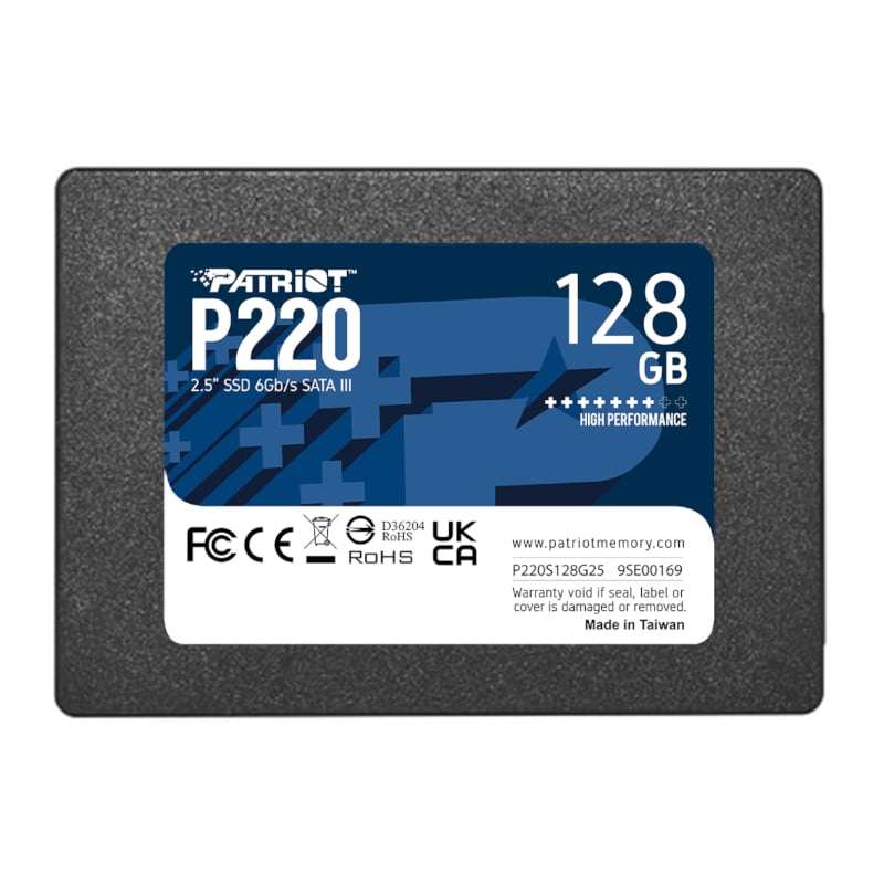 Patriot P220 128GB 2.5&quot; SSD