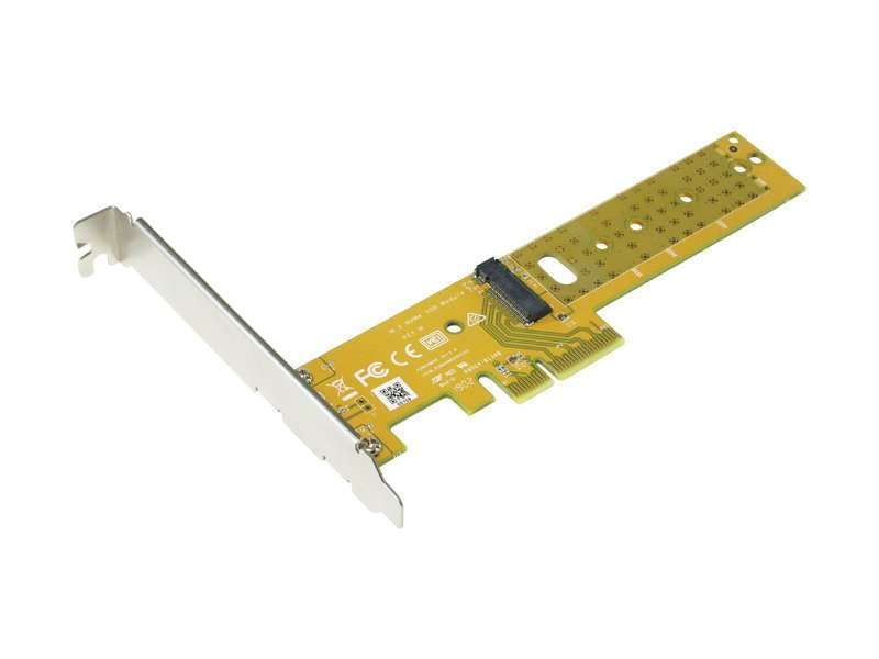 Sunix PCIe x4 to NVMe M.2 Key-M Card