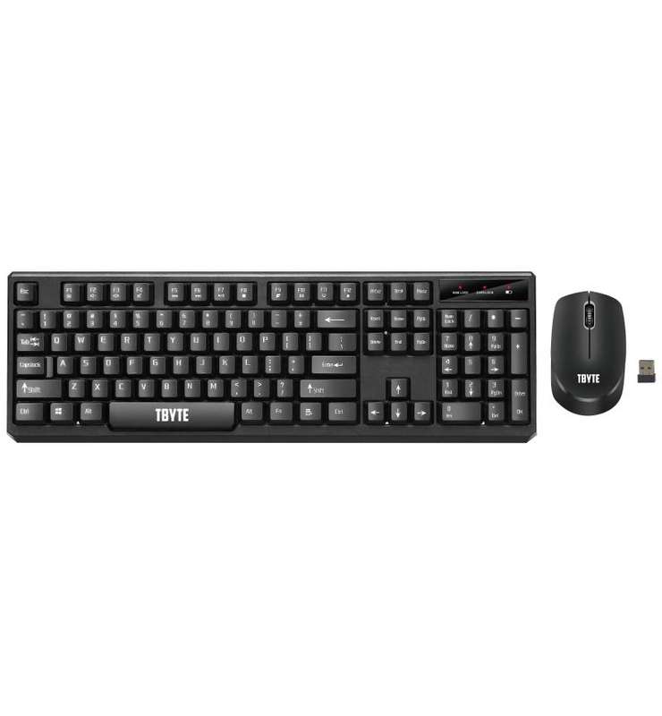 Tbyte Wireless Keyboard and Mouse Combo