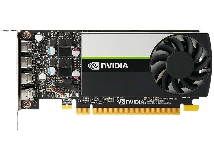 PNY nVidia Quadro T1000 PCI-e 3.0 x16 8GB GDDR6 128bit low profile Graphics