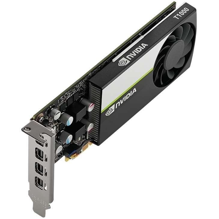 PNY nVidia Quadro T1000 PCI-e 3.0 x16 8GB GDDR6 128bit low profile Graphics