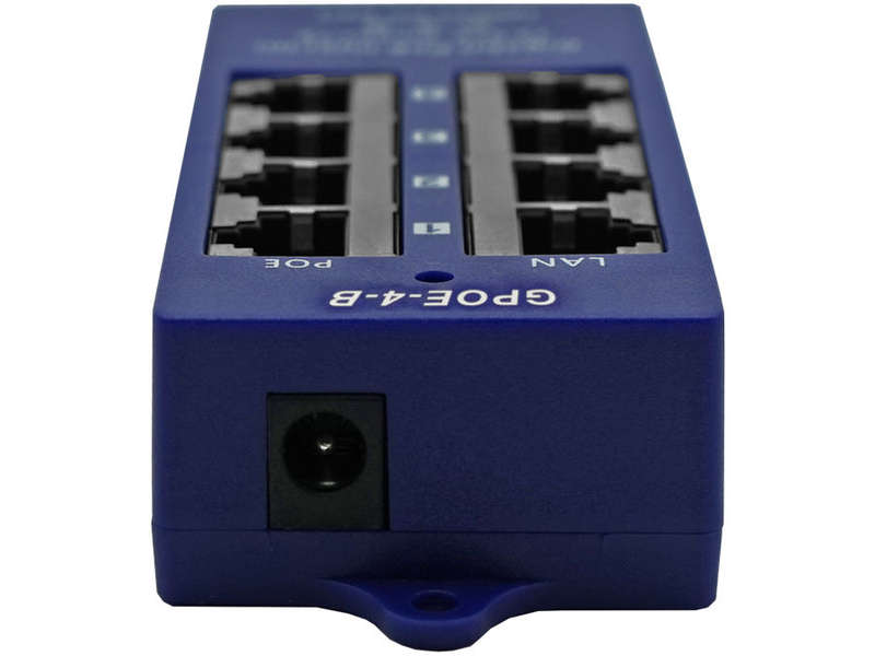 4 Port Gigabit Passive PoE Injector