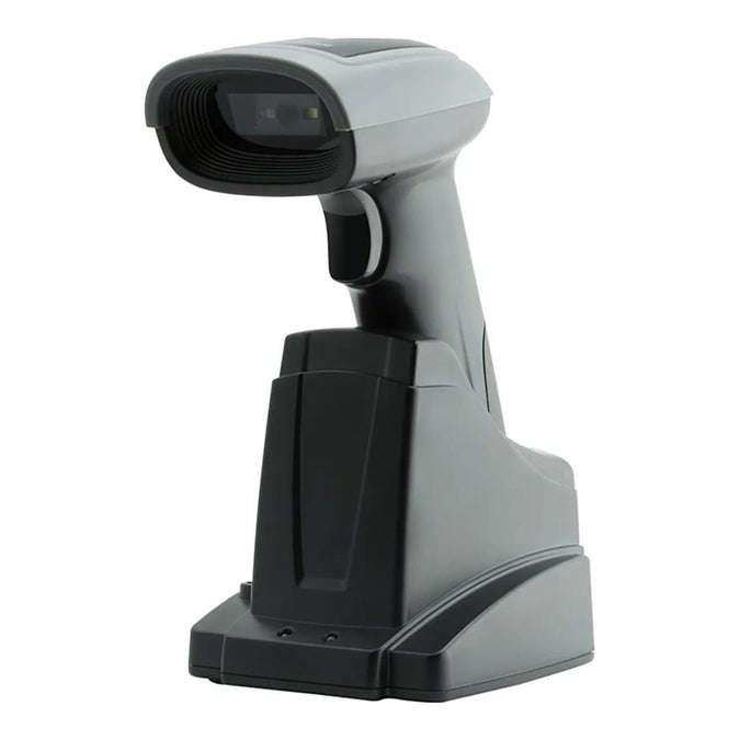 Pinnpos X1901BC 2D Cordless Stand USB Barcode Scanner