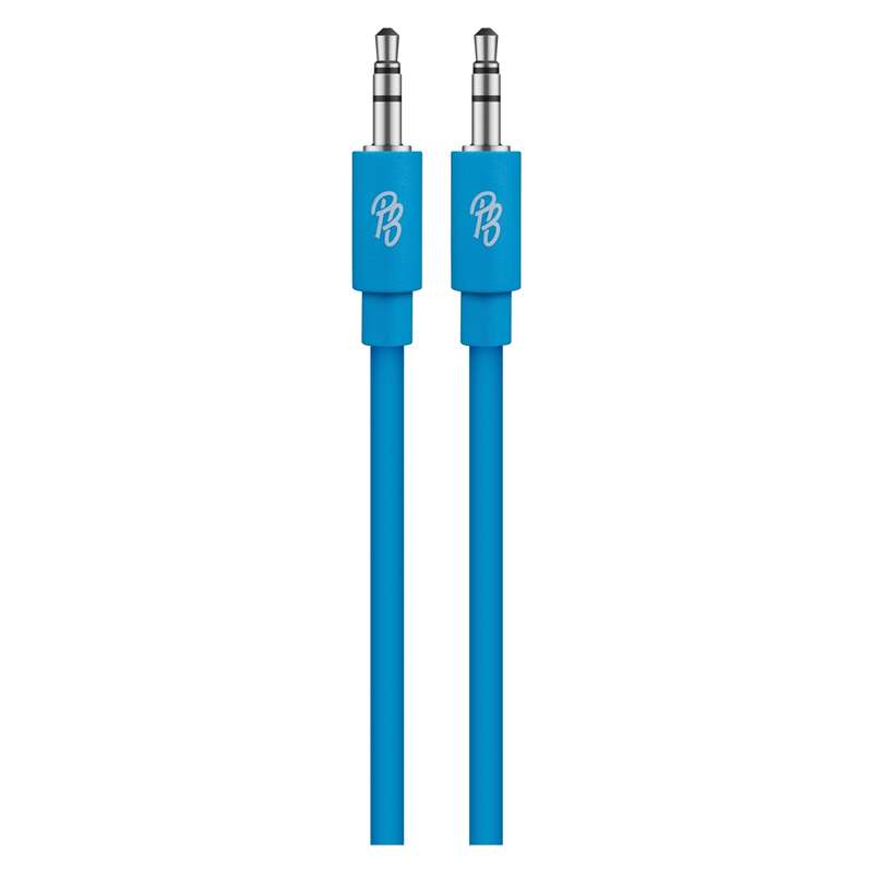 Pro Bass Unite Series- Boxed Auxiliary Cable-Blue 1m
