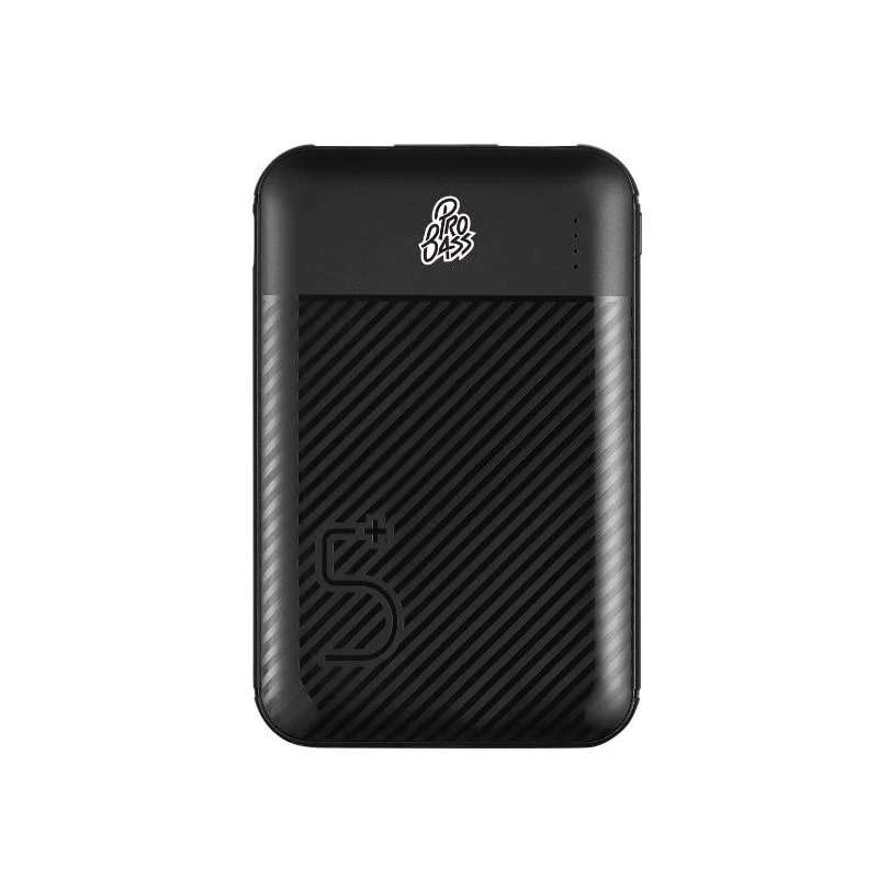 Pro Bass Engine 5000 mAh Series Power Bank - black
