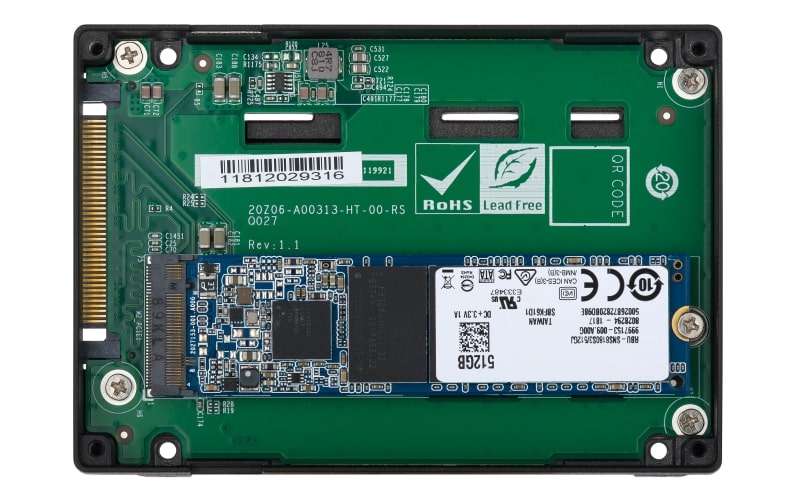 QNap U.2 PCIE NVME Gen3 x4 to M.2 2280 PCIE NVME Gen3 x4 Adapter