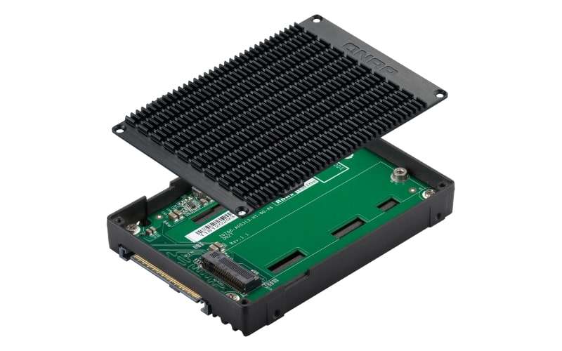 QNap U.2 PCIE NVME Gen3 x4 to M.2 2280 PCIE NVME Gen3 x4 Adapter