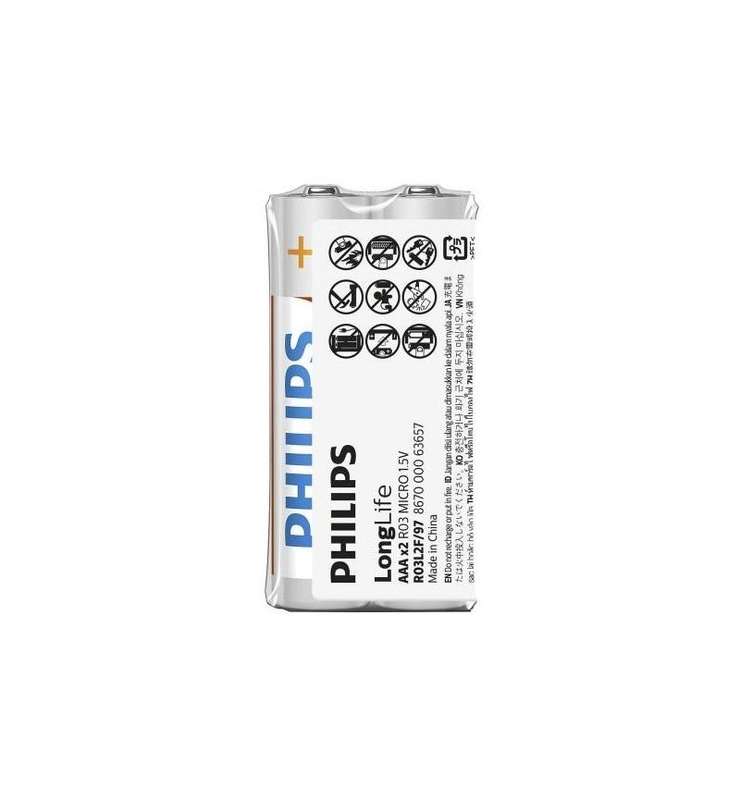 Philips LongLife Battery AA 2 Pack - R6L2F/40