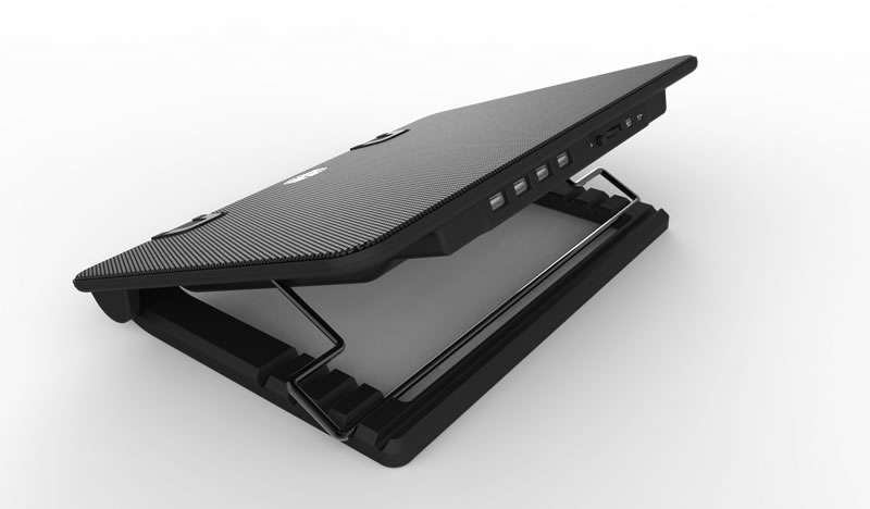 Cooler Master Notepal Ergostand IV 17 inch Notebook Stand - Black