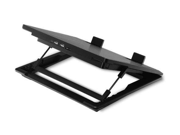 Cooler Master NotePal ErgoStand Lite 15.6 inch 1xSilent 160mm Fan 5xHeight Adjust 2xUSB Output Fa...