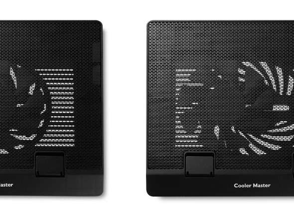 Cooler Master NotePal ErgoStand Lite 15.6 inch 1xSilent 160mm Fan 5xHeight Adjust 2xUSB Output Fa...