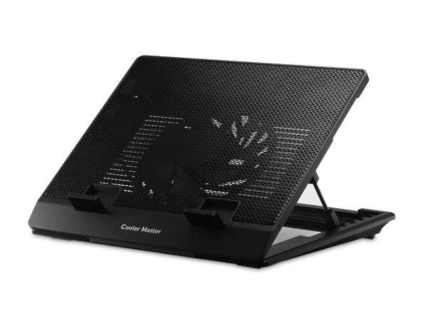 Cooler Master NotePal ErgoStand Lite 15.6 inch 1xSilent 160mm Fan 5xHeight Adjust 2xUSB Output Fa...