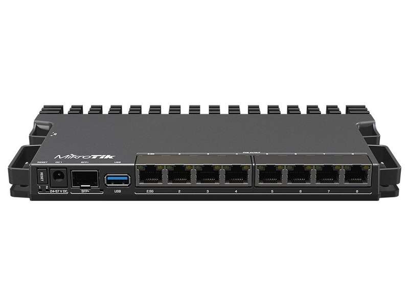 MikroTik 7 Gigabit 1x 2.5Gbps 1SFP+ 4 Core Router | RB5009UG+S+IN