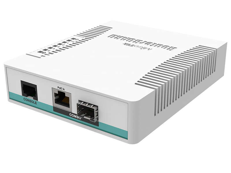 MikroTik Cloud Router Switch 5 Port SFP 1 PoE SFP Combo Port | CRS106-1C-5S