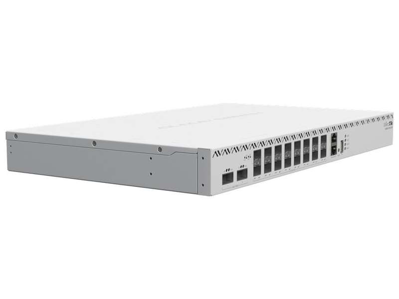 MikroTik Cloud Router Switch 16 Port SFP28 2 QSFP28 | CRS518-16XS-2XQ-RM