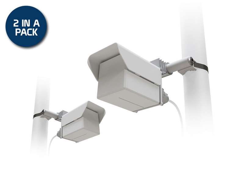 MikroTik Wireless Wire Cube Pro 60GHz/5GHz Outdoor Kit | CubeG-5ac60aypair