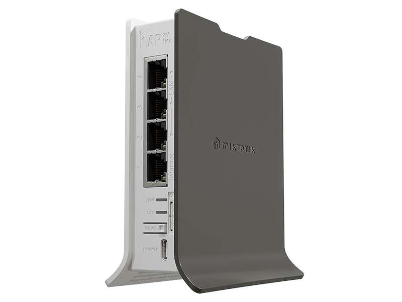 MikroTik hAP ax lite LTE6 4 Port Gigabit 600Mbps WiFi 6 Router | L41G-2axD&amp;FG621-EA