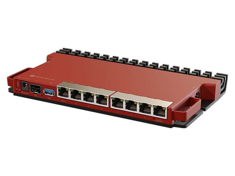 MikroTik 8 Gigabit 1x2.5Gbps SFP+ Dual Core Router | L009UiGS-RM