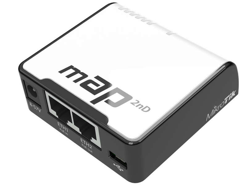 MikroTik mAP 2.4GHz  1.2dBi USB PoE WiFi AP | RbmAP2nD
