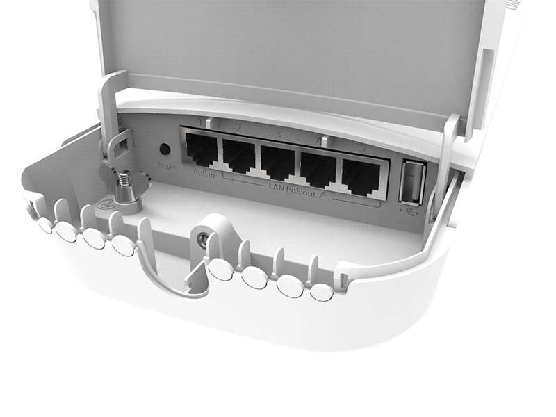 MikroTik OmniTik 5ac 5.8GHz 7.5dBi PoE Outdoor WiFi Omni AP | RBOmniTikPG-5HacD
