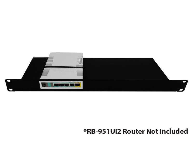 19 Inch Rack Mount Tray for MikroTik HEX &amp; hAP Series