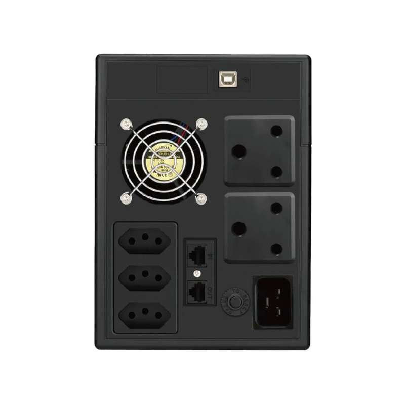 RCT 2400VAS LINE-INTERACTIVE UPS (1440W; LED Indicators; 1 x USB Comm PORT; 2x SA WALL; 3 x New S...