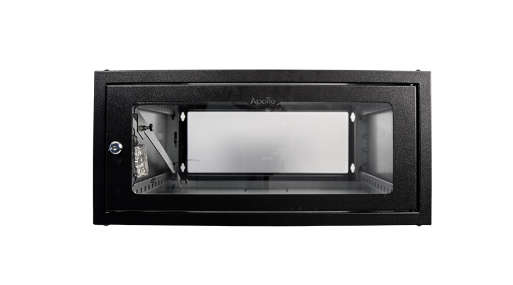 RCT Cabinet Wallmount PC 4U 600Wx450D Glass Door 50kg load