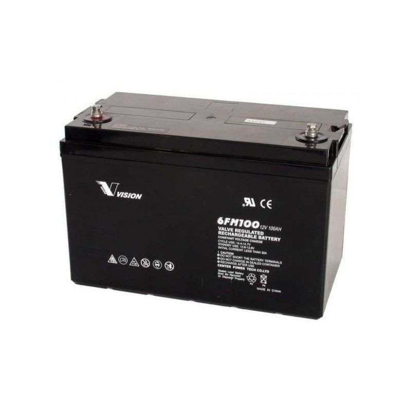RCT Senry 6FM100A-X 100Ah Deep Cycle AGM Batteries - FM100A-X